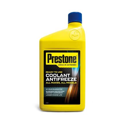 prestone coolant|Prestone Antifreeze & Coolant 1 Ltr